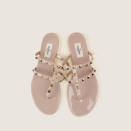 Rockstud Slip - in Jelly Sandals 39 - VALENTINO - Affordable Luxury thumbnail image