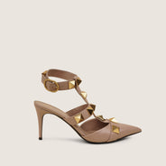 Roman Stud Ankle Strap Pumps 39 - VALENTINO - Affordable Luxury thumbnail image