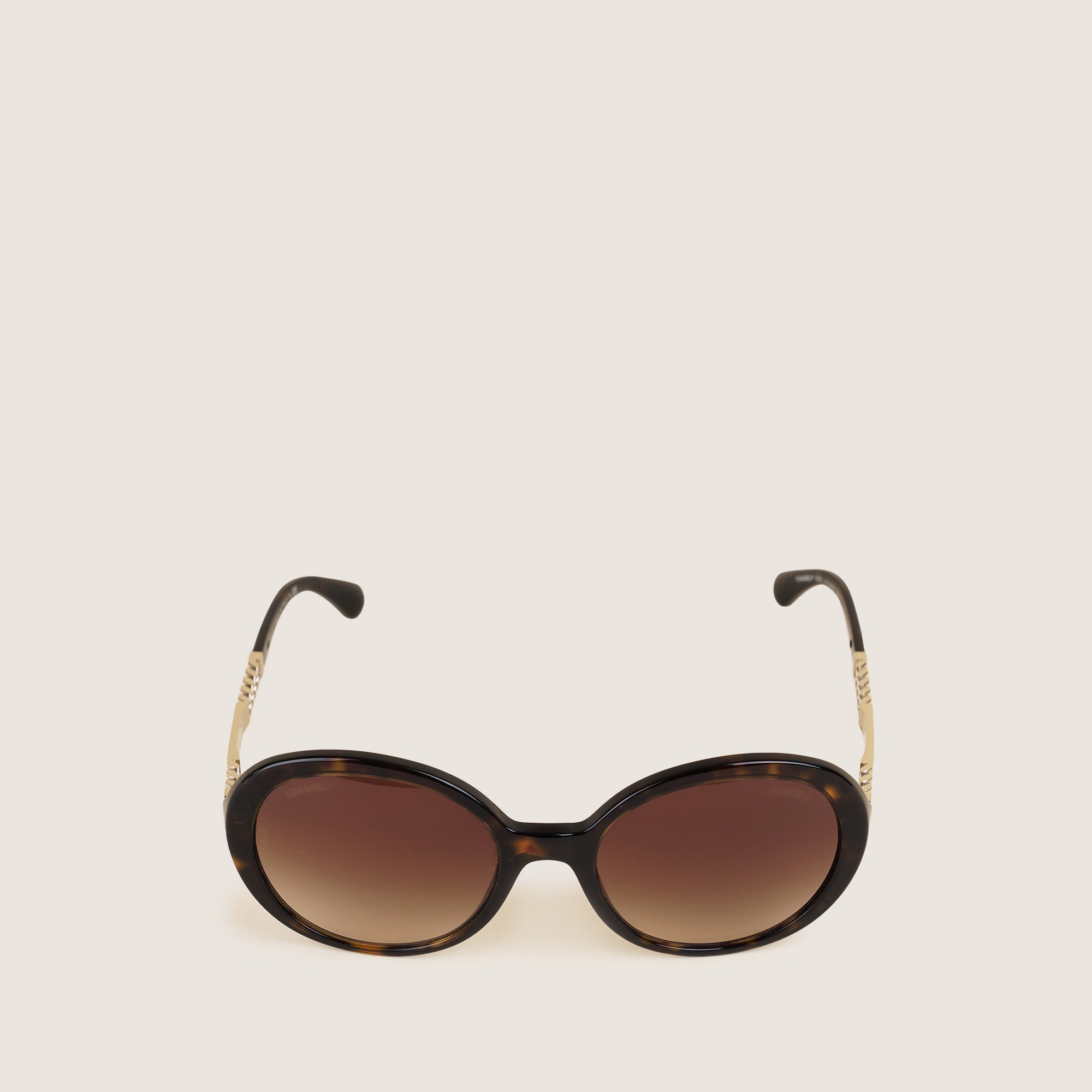 Round Frame Sunglasses - CHANEL - Affordable Luxury image