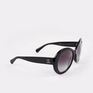Round-Frame Sunglasses - CHANEL - Affordable Luxury thumbnail image