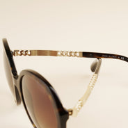 Round Frame Sunglasses - CHANEL - Affordable Luxury thumbnail image