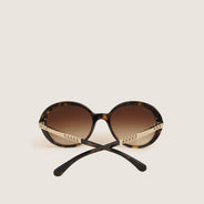 Round Frame Sunglasses - CHANEL - Affordable Luxury thumbnail image