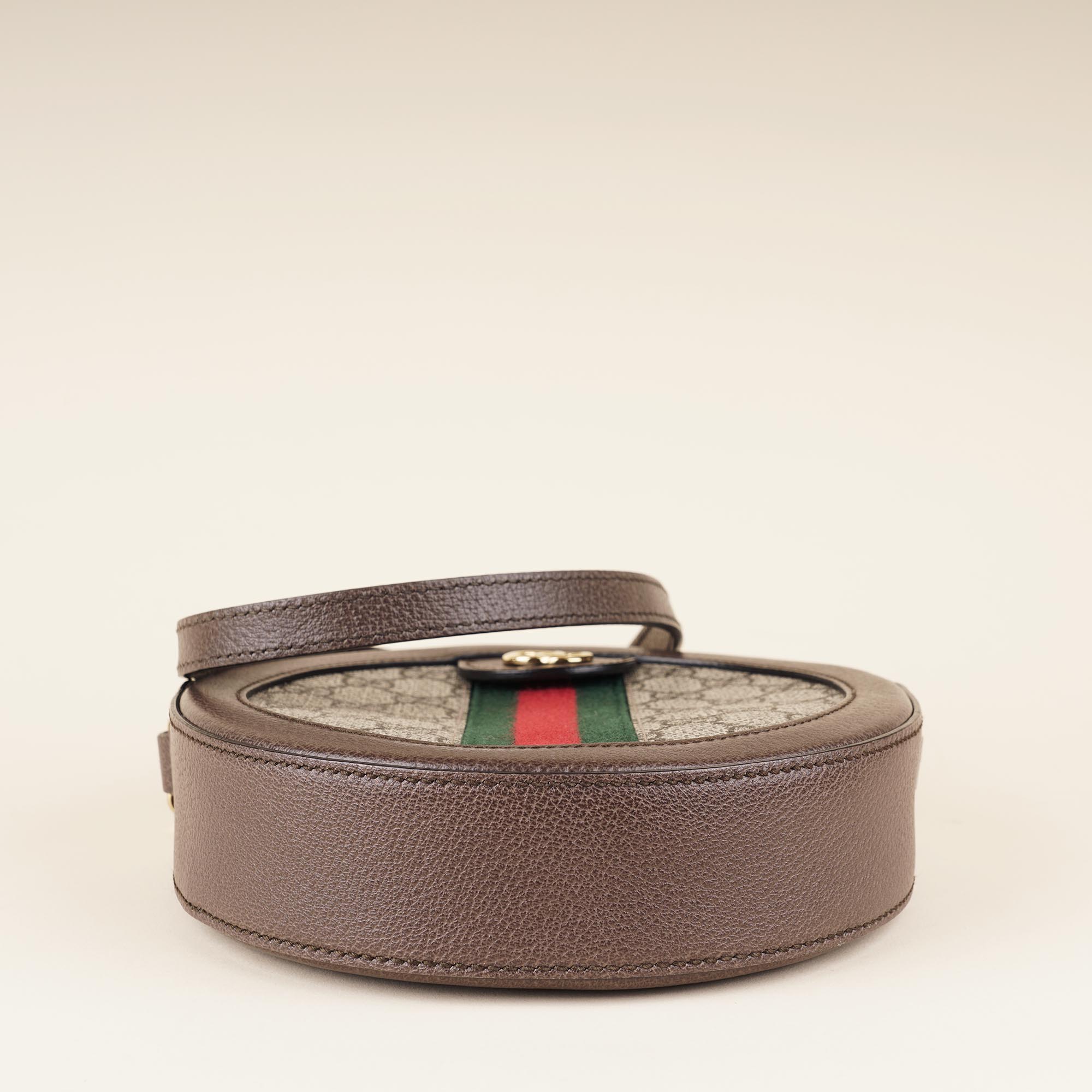 Round Ophidia Crossbody Bag - GUCCI - Affordable Luxury image