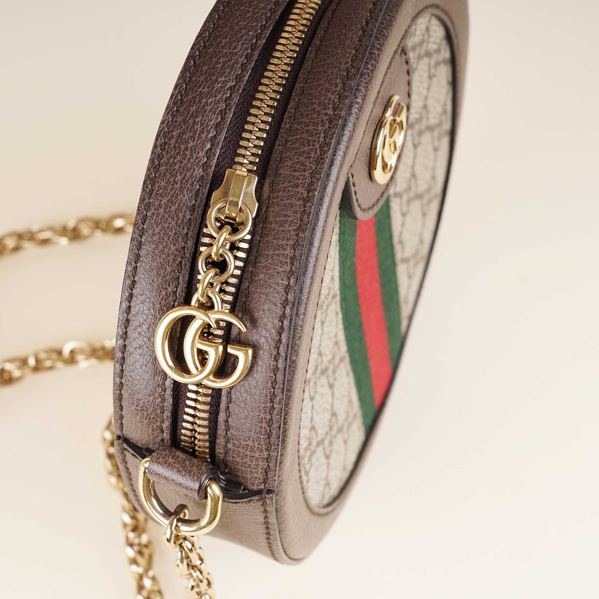 Round Ophidia Crossbody Bag - GUCCI - Affordable Luxury image