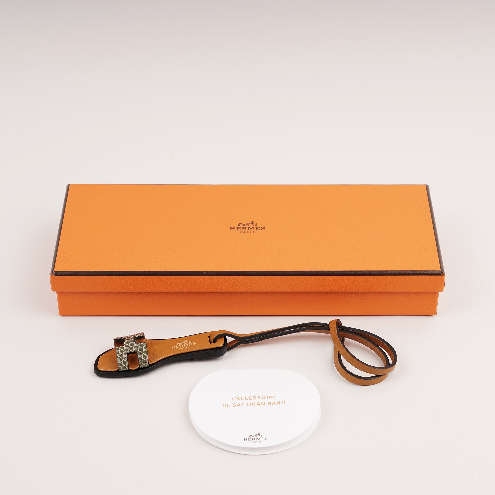 Sac Oran Nano Charm - HERMÈS - Affordable Luxury image