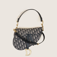 Saddle Bag w Strap - CHRISTIAN DIOR - Affordable Luxury thumbnail image