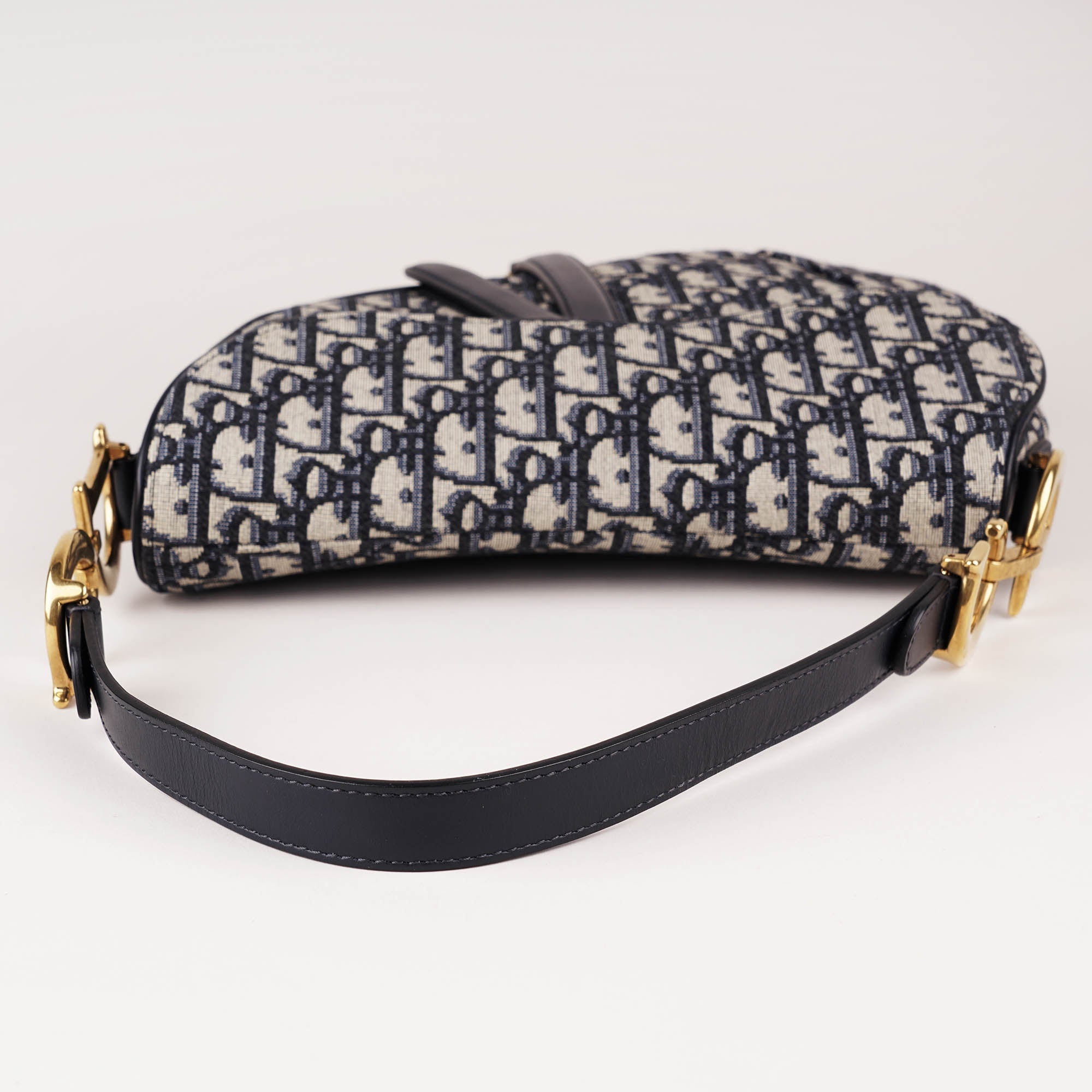 Saddle Bag w Strap - CHRISTIAN DIOR - Affordable Luxury image