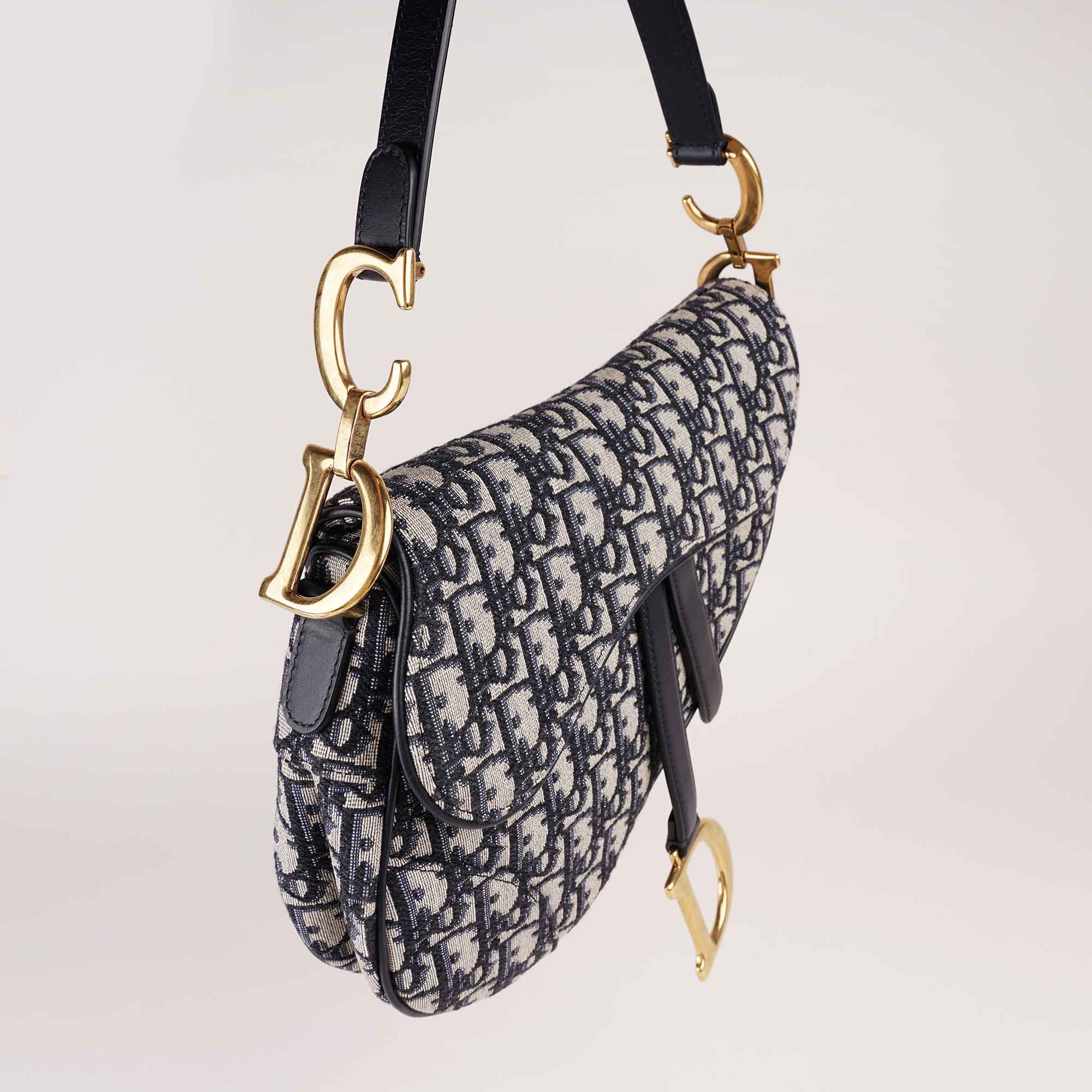 Saddle Bag w Strap - CHRISTIAN DIOR - Affordable Luxury image
