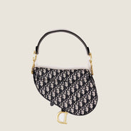 Saddle Bag with Strap - CHRISTIAN DIOR - Affordable Luxury thumbnail image