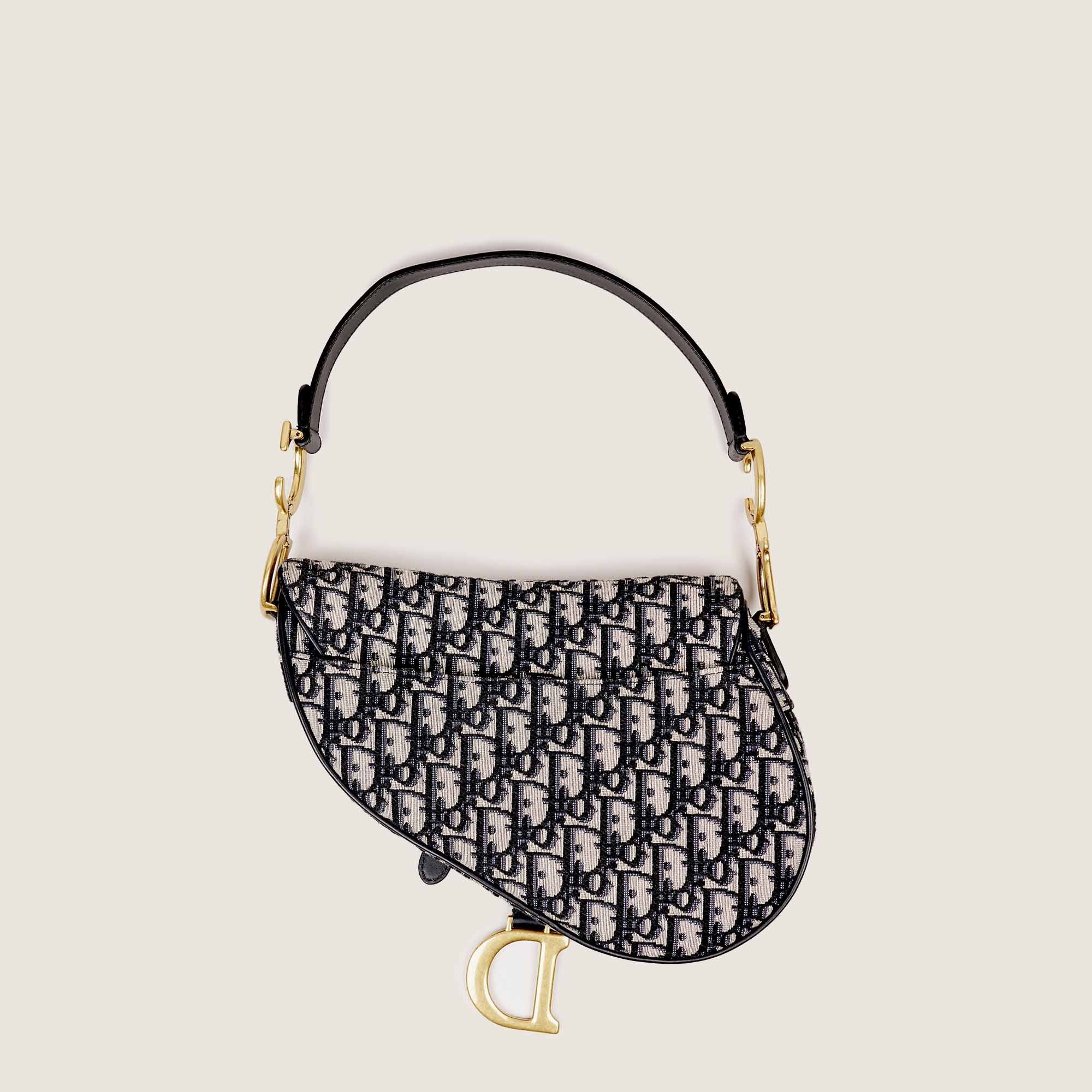 Saddle Bag with Strap - CHRISTIAN DIOR - Affordable Luxury