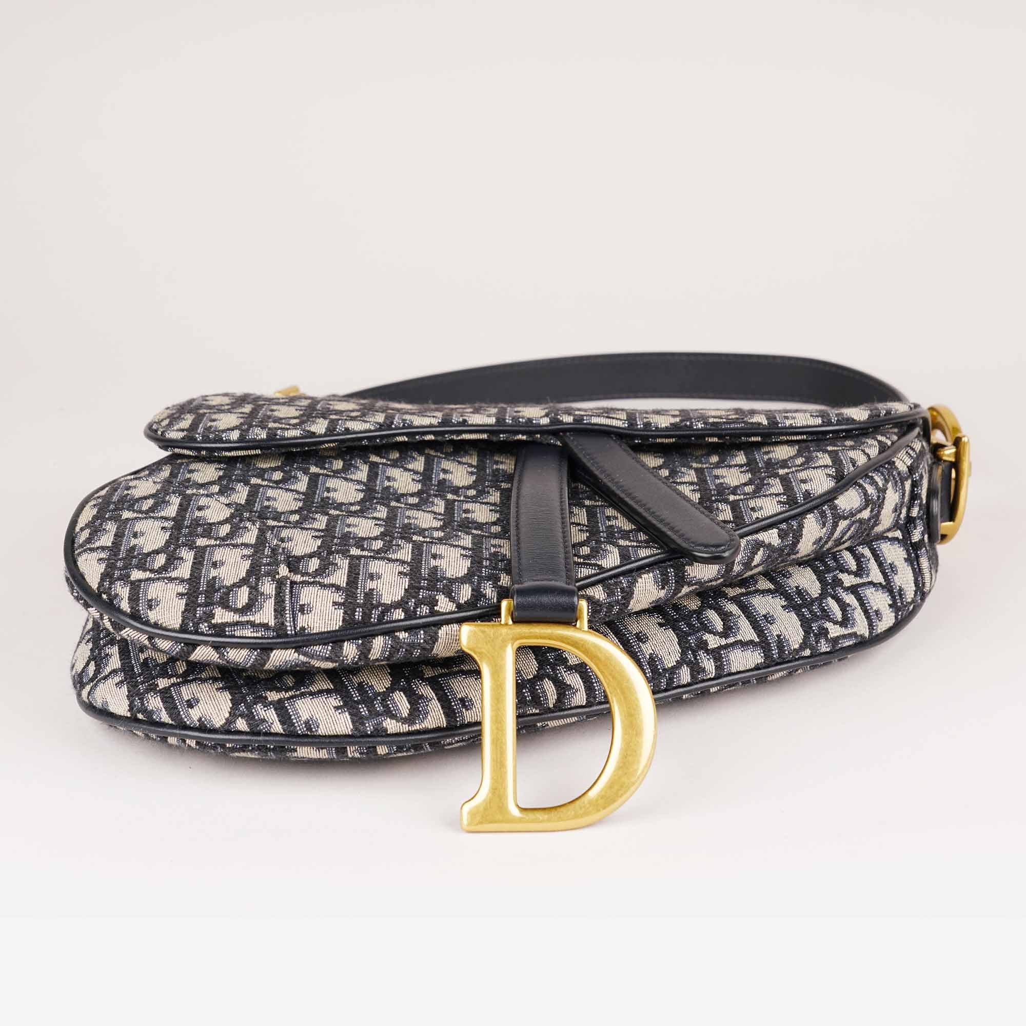 Saddle Bag with Strap - CHRISTIAN DIOR - Affordable Luxury image