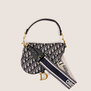 Saddle Bag with Strap - CHRISTIAN DIOR - Affordable Luxury thumbnail image