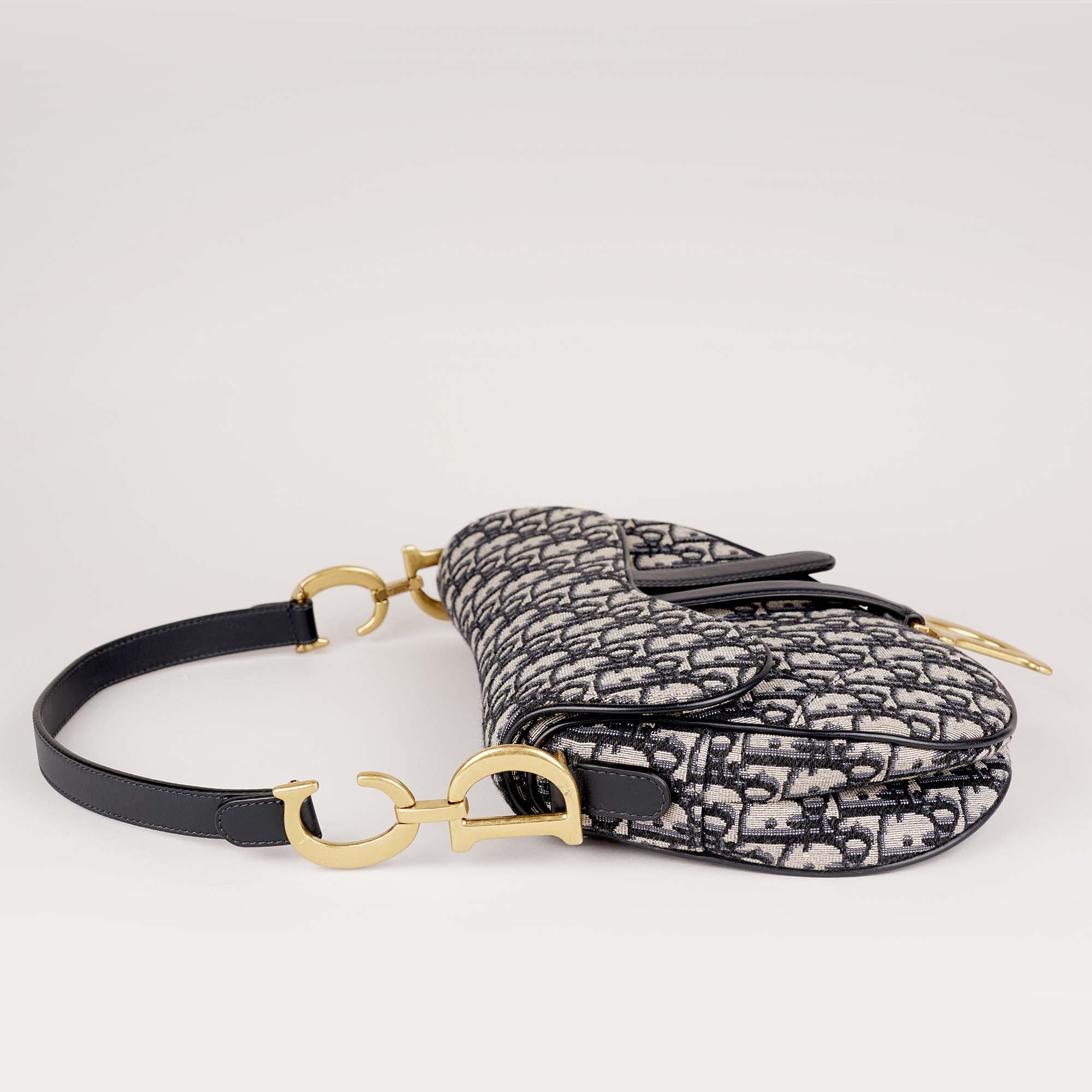 Saddle Bag with Strap - CHRISTIAN DIOR - Affordable Luxury image