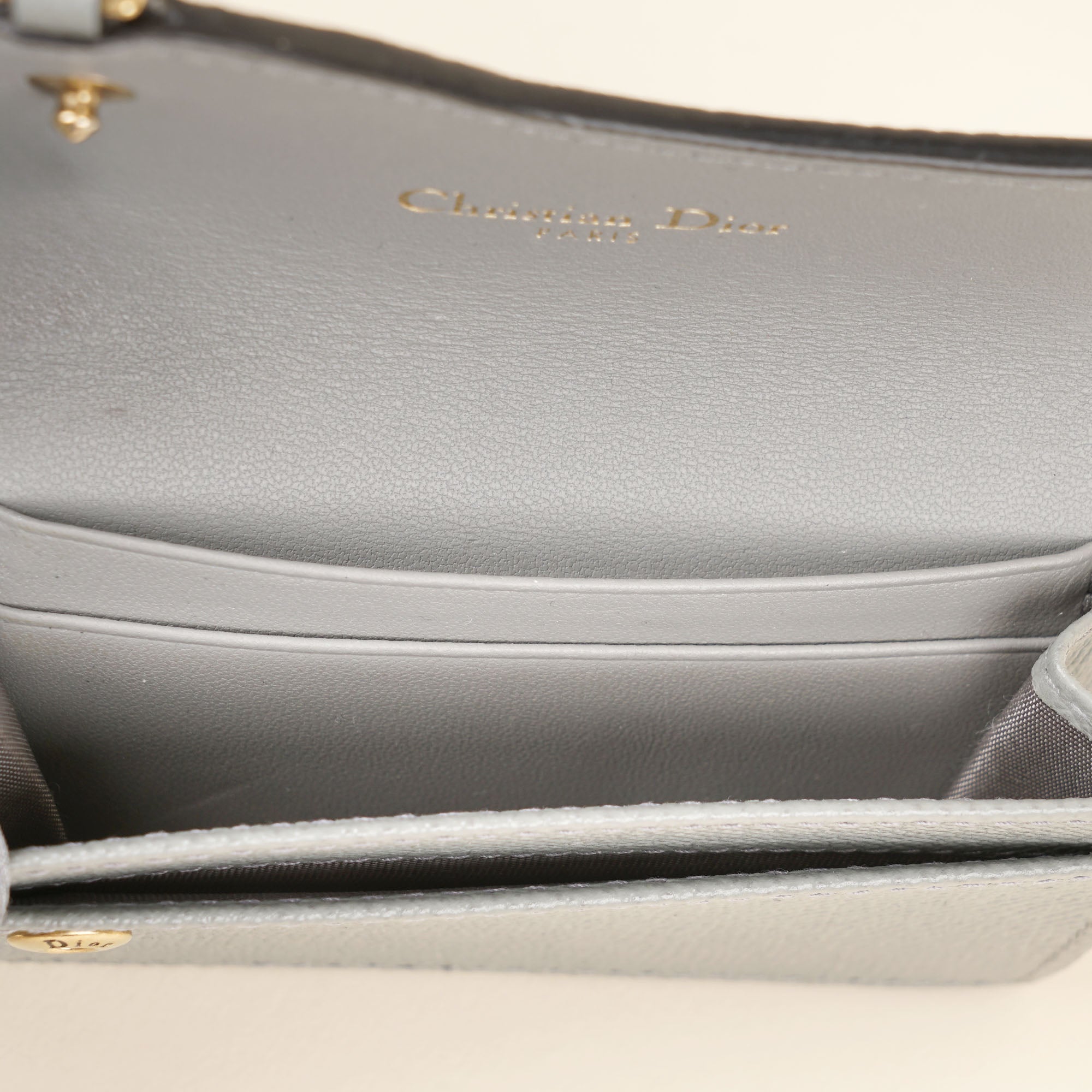 Saddle Bloom Card Holder - CHRISTIAN DIOR - Affordable Luxury image