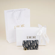 Saddle Bloom Card Holder - CHRISTIAN DIOR - Affordable Luxury thumbnail image