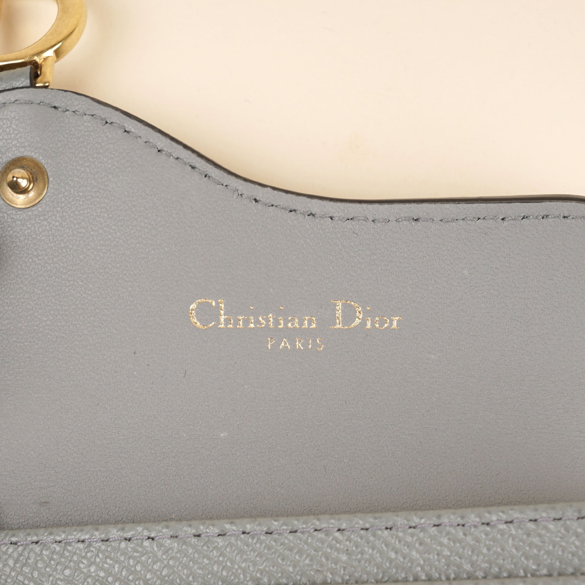 Saddle Bloom Card Holder - CHRISTIAN DIOR - Affordable Luxury image