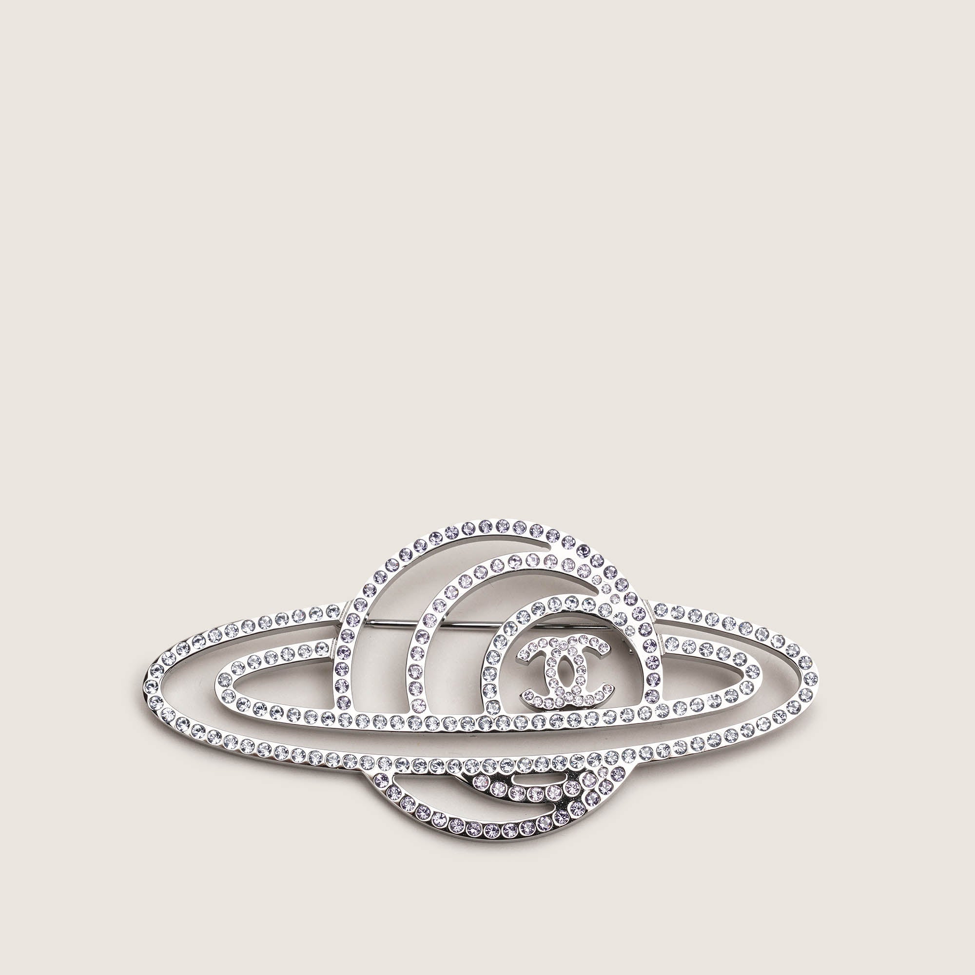 Saturn Pin Brooch - CHANEL - Affordable Luxury