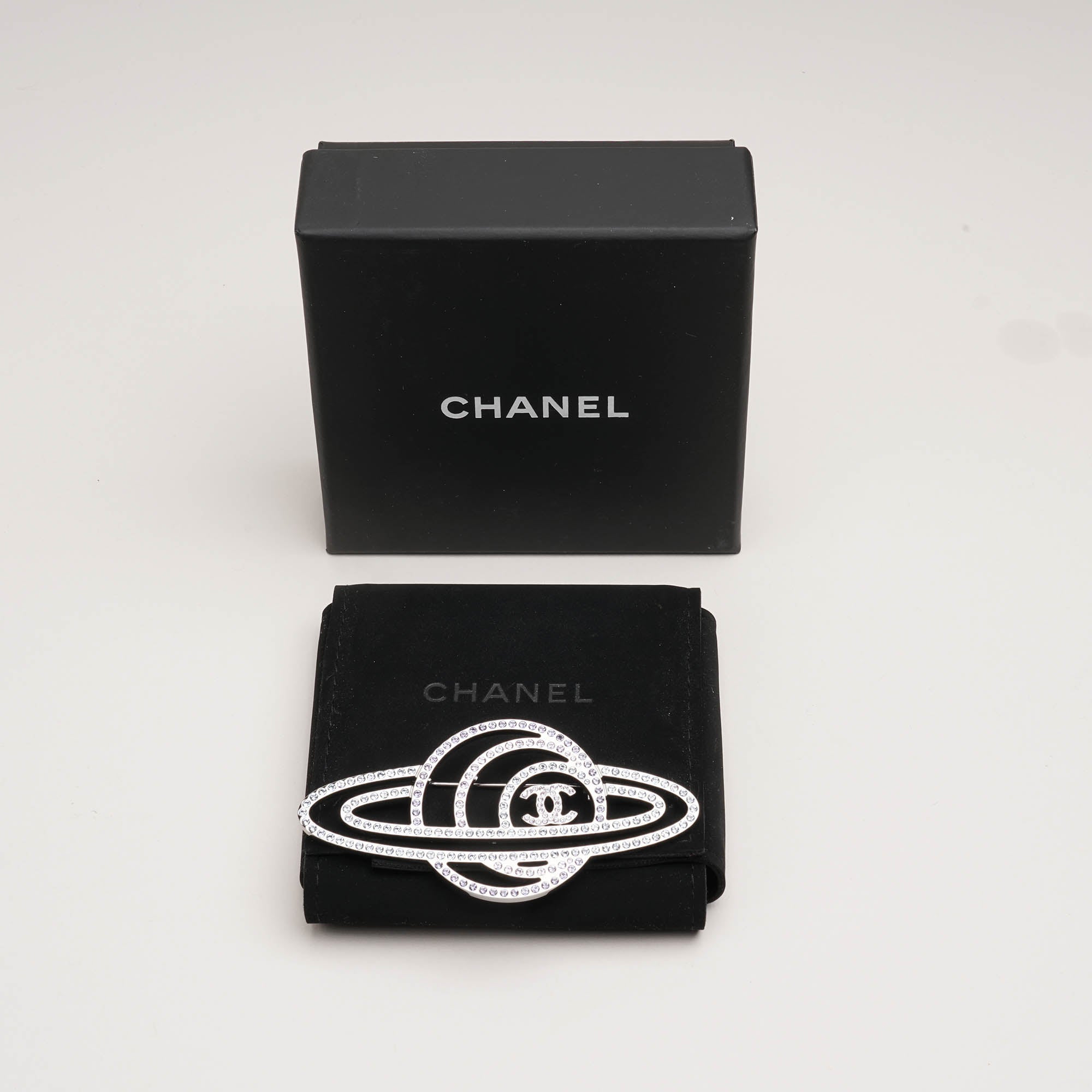 Saturn Pin Brooch - CHANEL - Affordable Luxury image