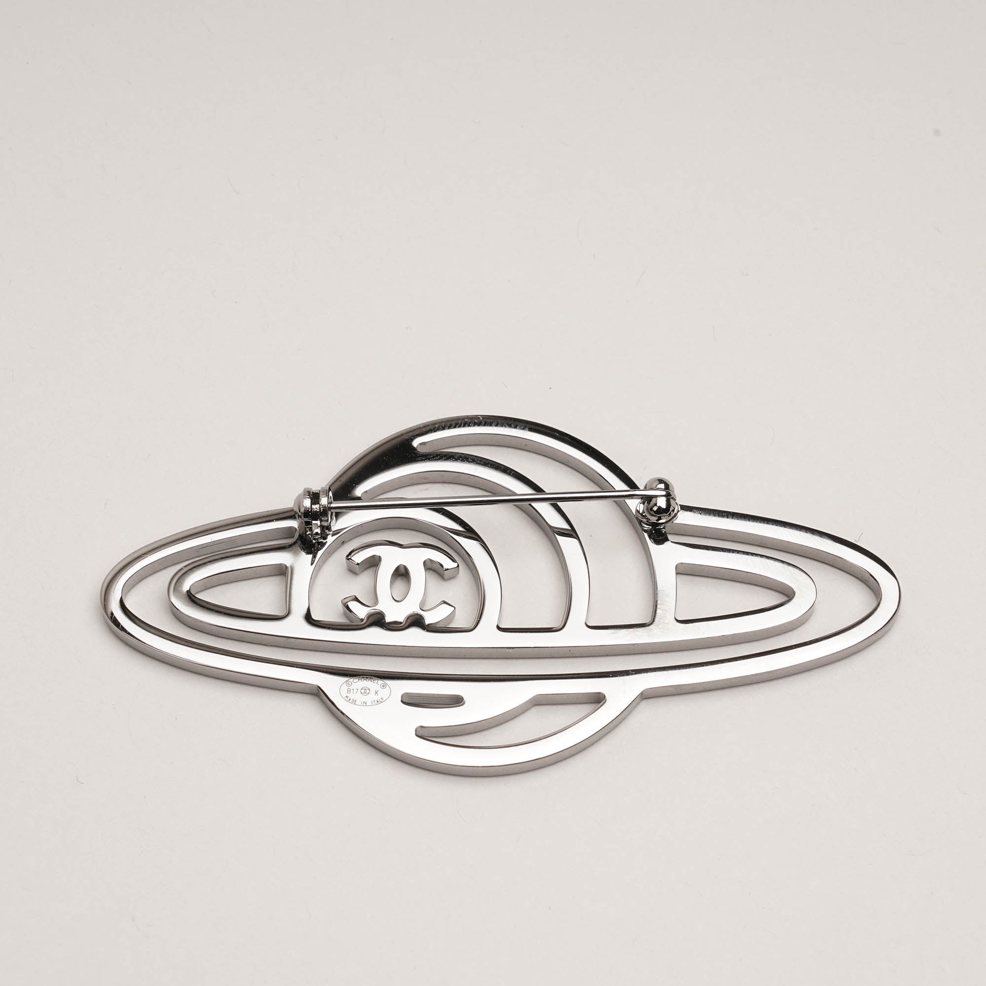 Saturn Pin Brooch - CHANEL - Affordable Luxury image