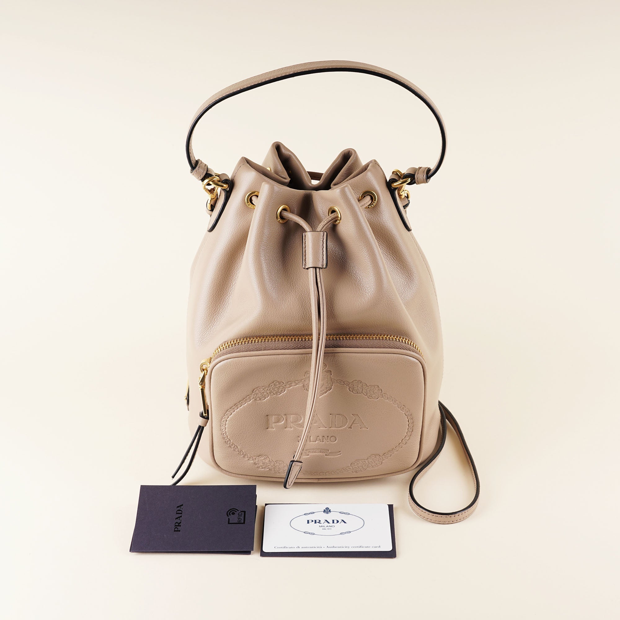 Secchiello Bucket Bag - PRADA - Affordable Luxury image