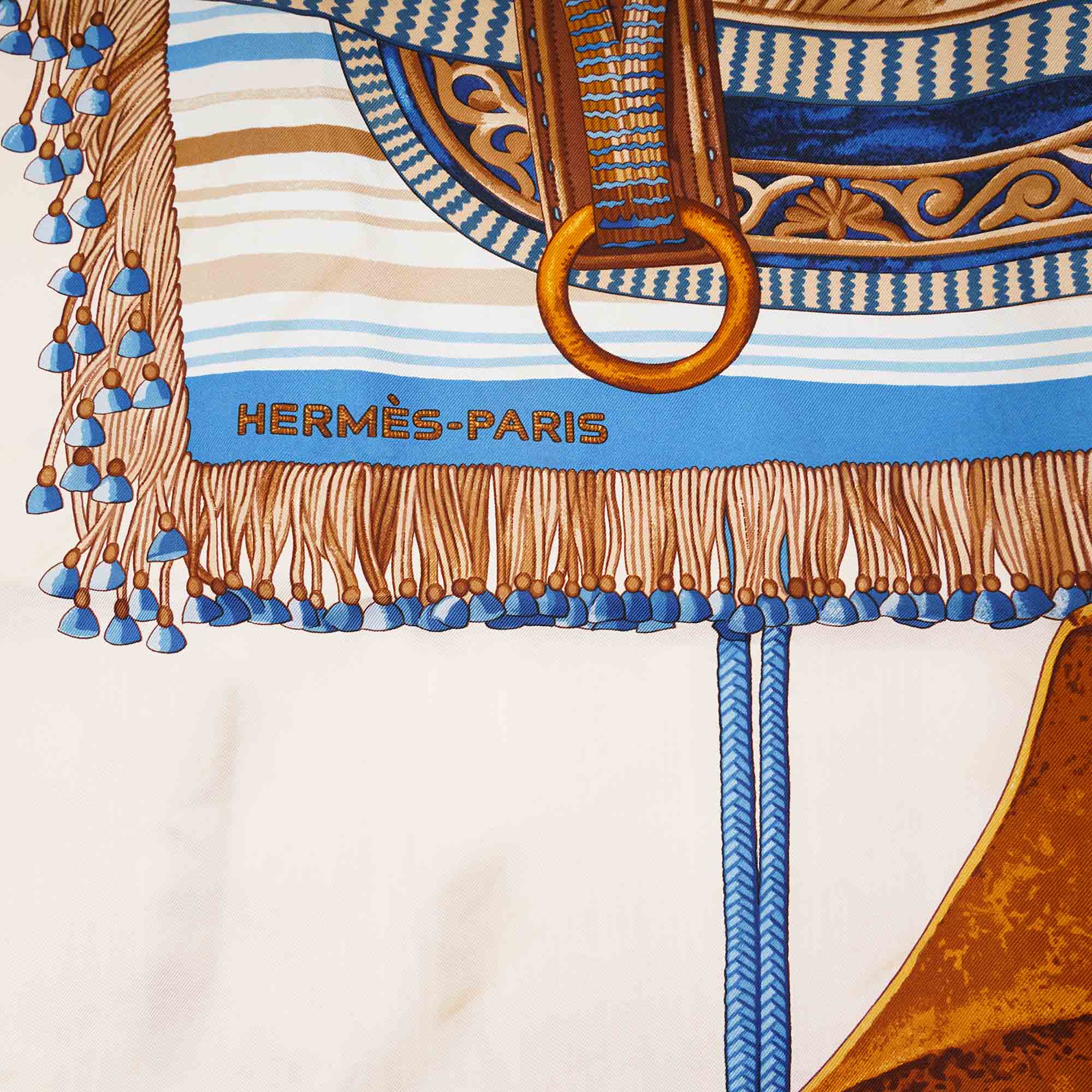 Selle D'apparat Marocaine Silk Scarf - HERMÈS - Affordable Luxury image