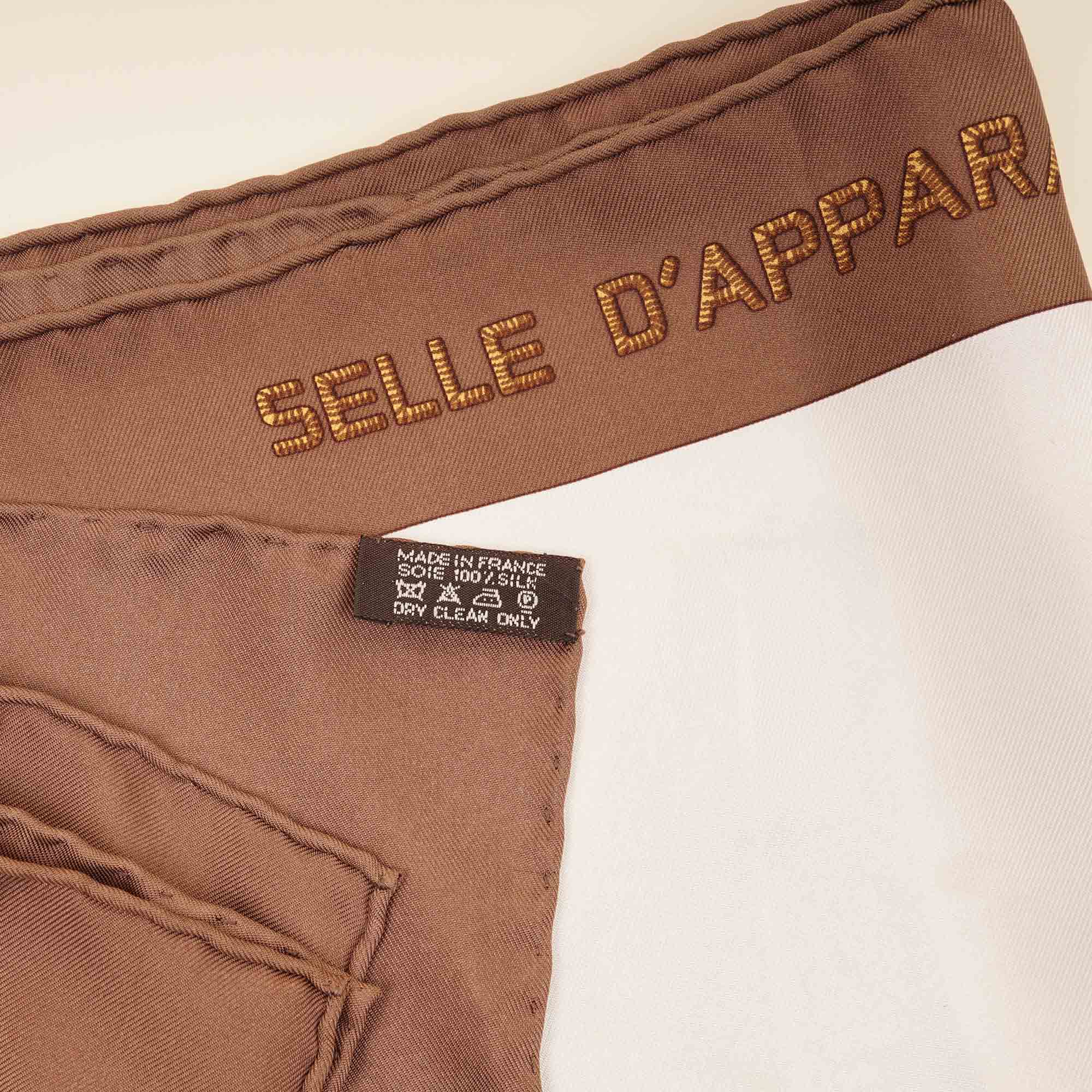 Selle D'apparat Marocaine Silk Scarf - HERMÈS - Affordable Luxury image