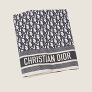 Silk Scarf Blue Oblique - CHRISTIAN DIOR - Affordable Luxury thumbnail image