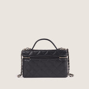 Slim Vanity Top Handle with Chain - CHANEL - Affordable Luxury thumbnail image