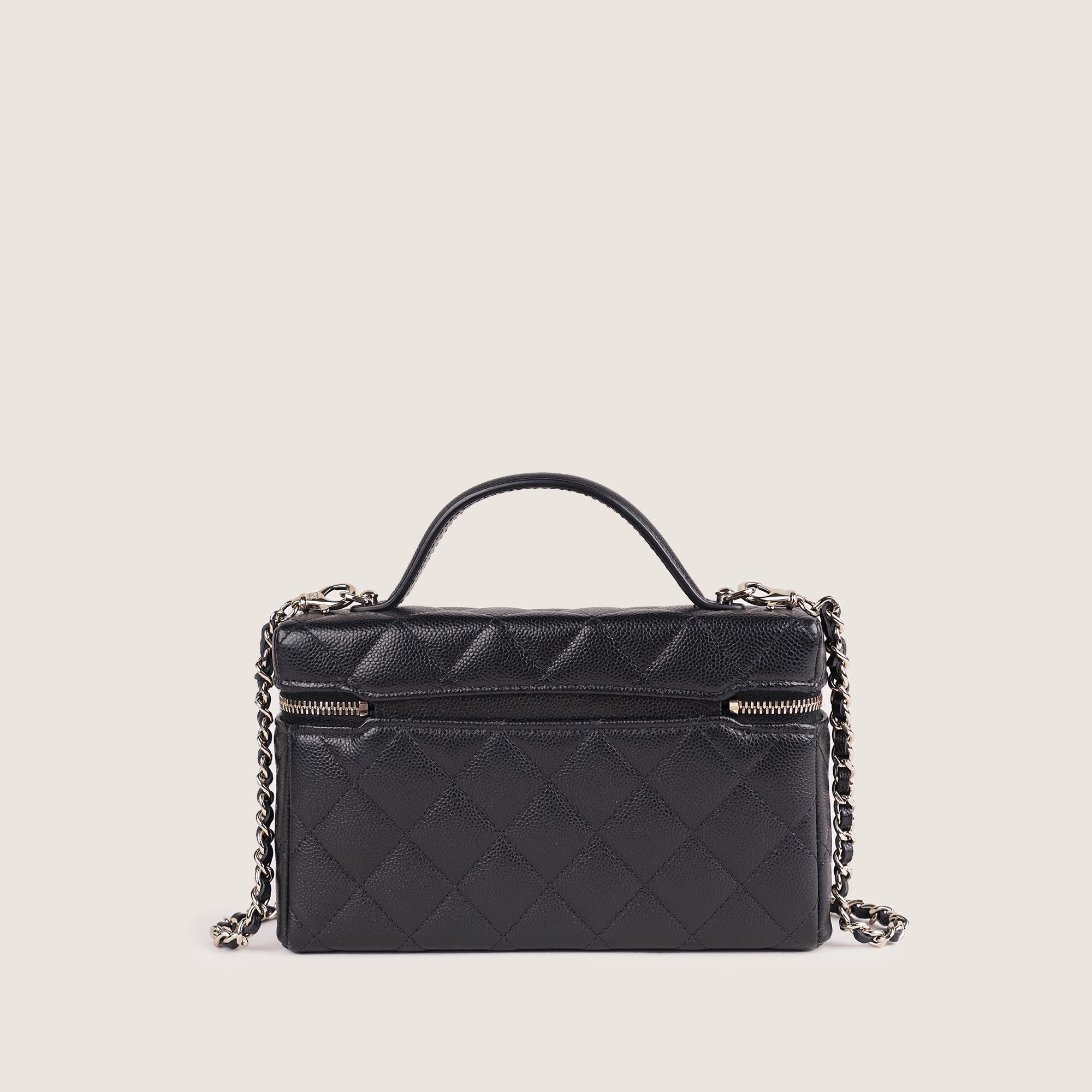Slim Vanity Top Handle with Chain - CHANEL - Affordable Luxury