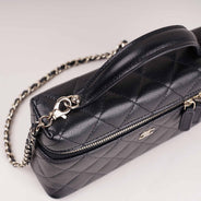 Slim Vanity Top Handle with Chain - CHANEL - Affordable Luxury thumbnail image