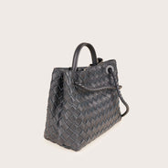 Small Andiamo Tote Bag - BOTTEGA VENETA - Affordable Luxury thumbnail image