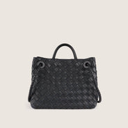 Small Andiamo Tote Bag - BOTTEGA VENETA - Affordable Luxury thumbnail image
