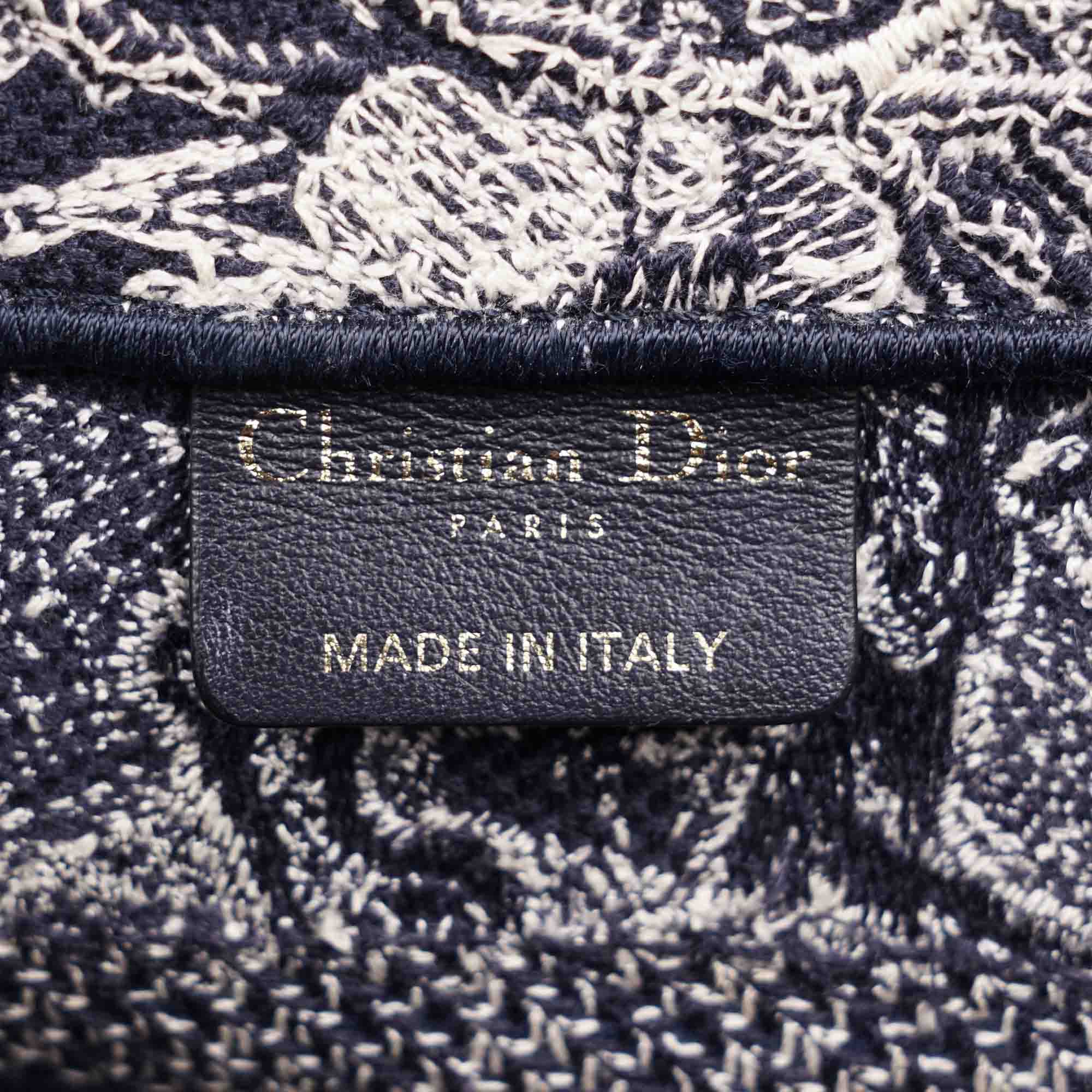 Small Book Tote Ecru - CHRISTIAN DIOR - Affordable Luxury image