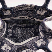 Small Book Tote Ecru - CHRISTIAN DIOR - Affordable Luxury thumbnail image