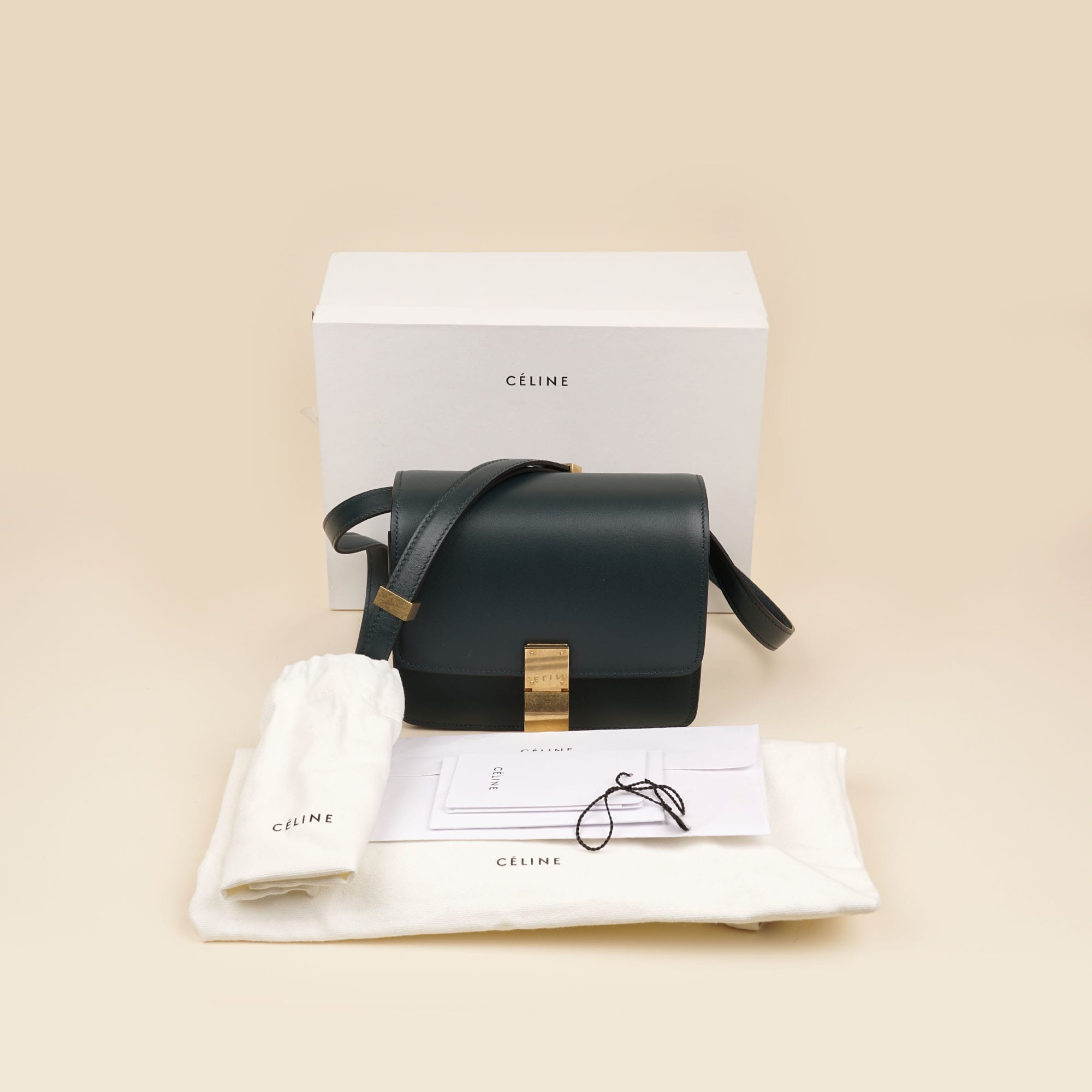 Small Box Shoulder Bag - CELINE - Affordable Luxury image