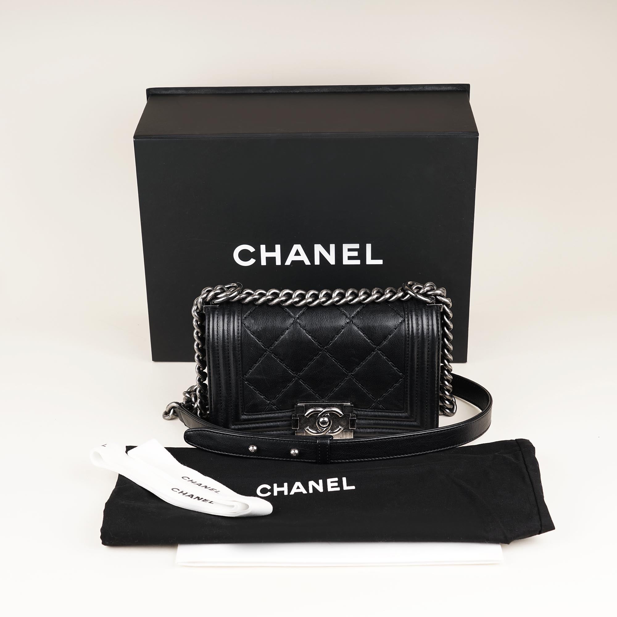 Small Boy Flap Bag - CHANEL - Affordable Luxury image