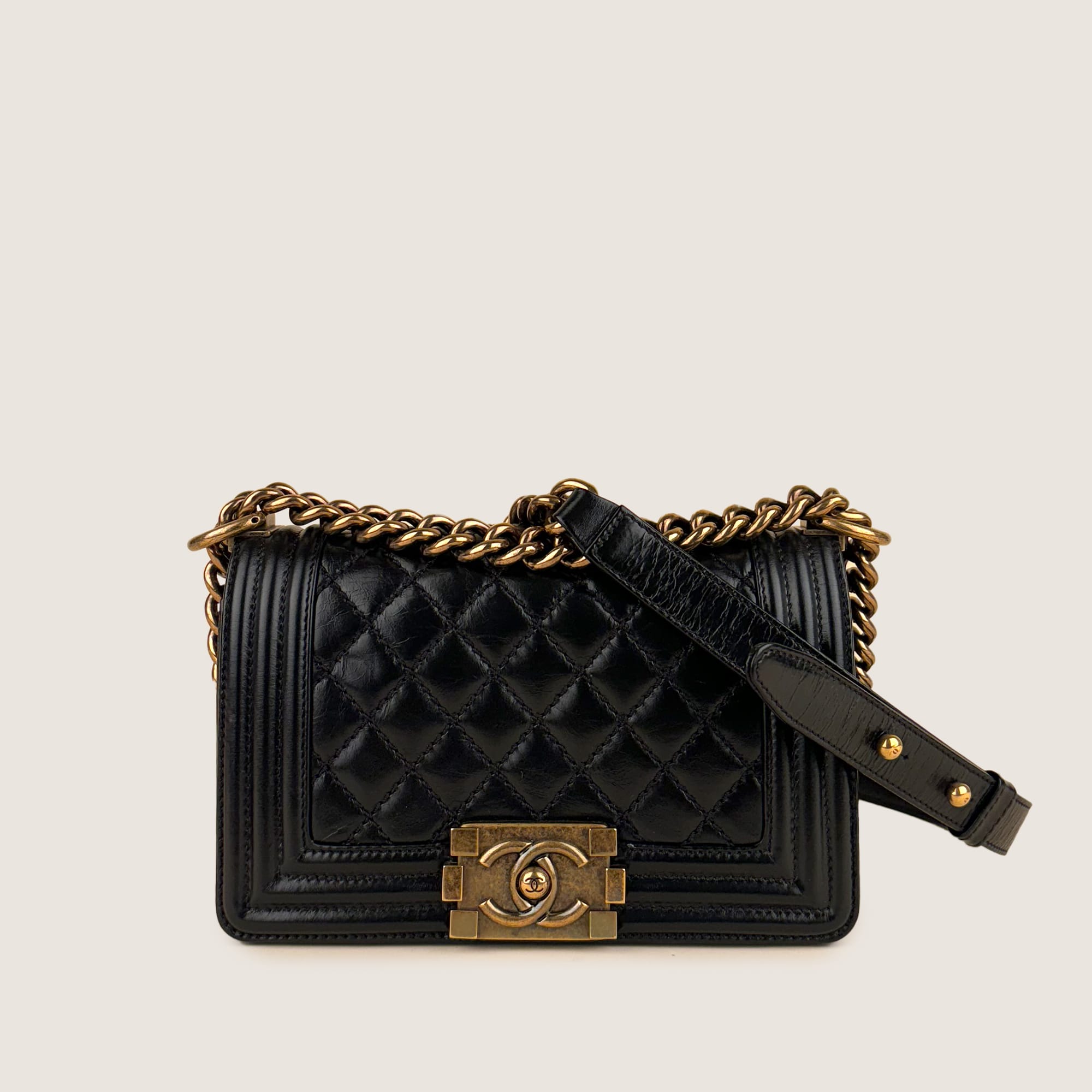 Small Boy Flap Bag - CHANEL - Affordable Luxury