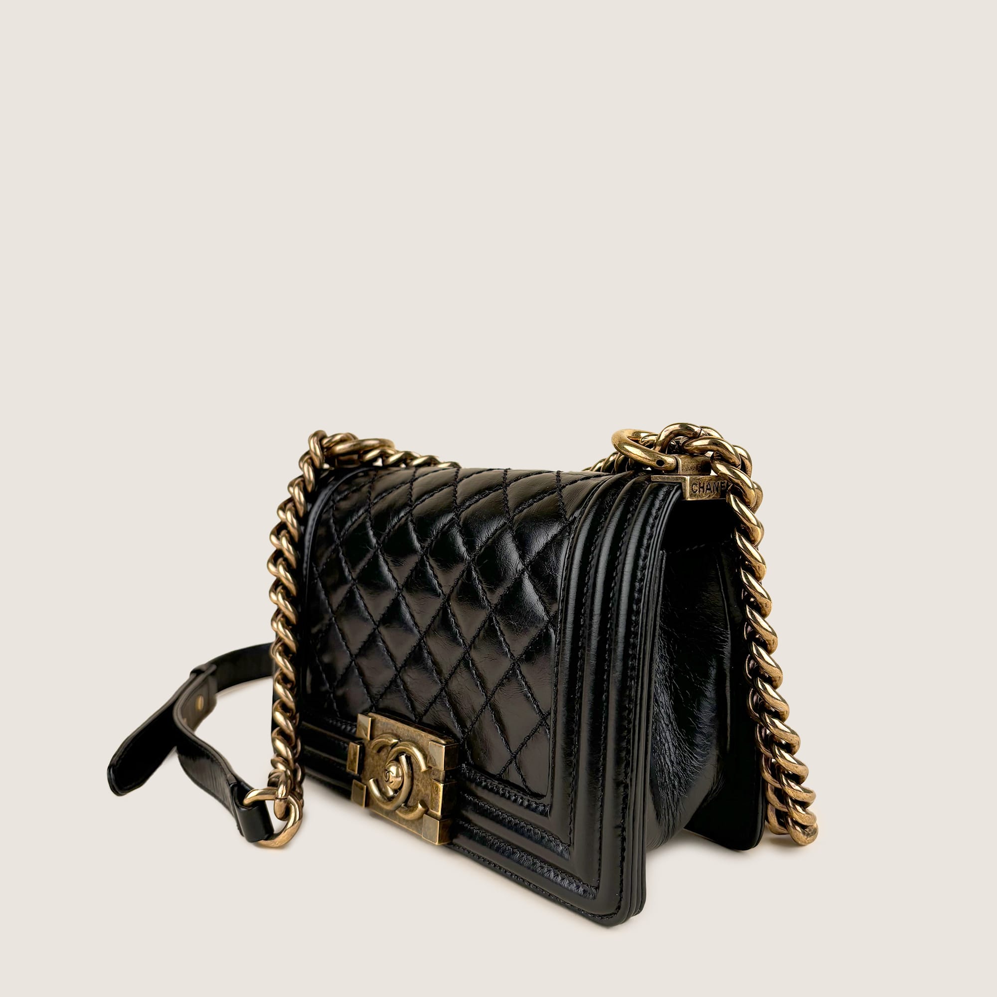 Small Boy Flap Bag - CHANEL - Affordable Luxury