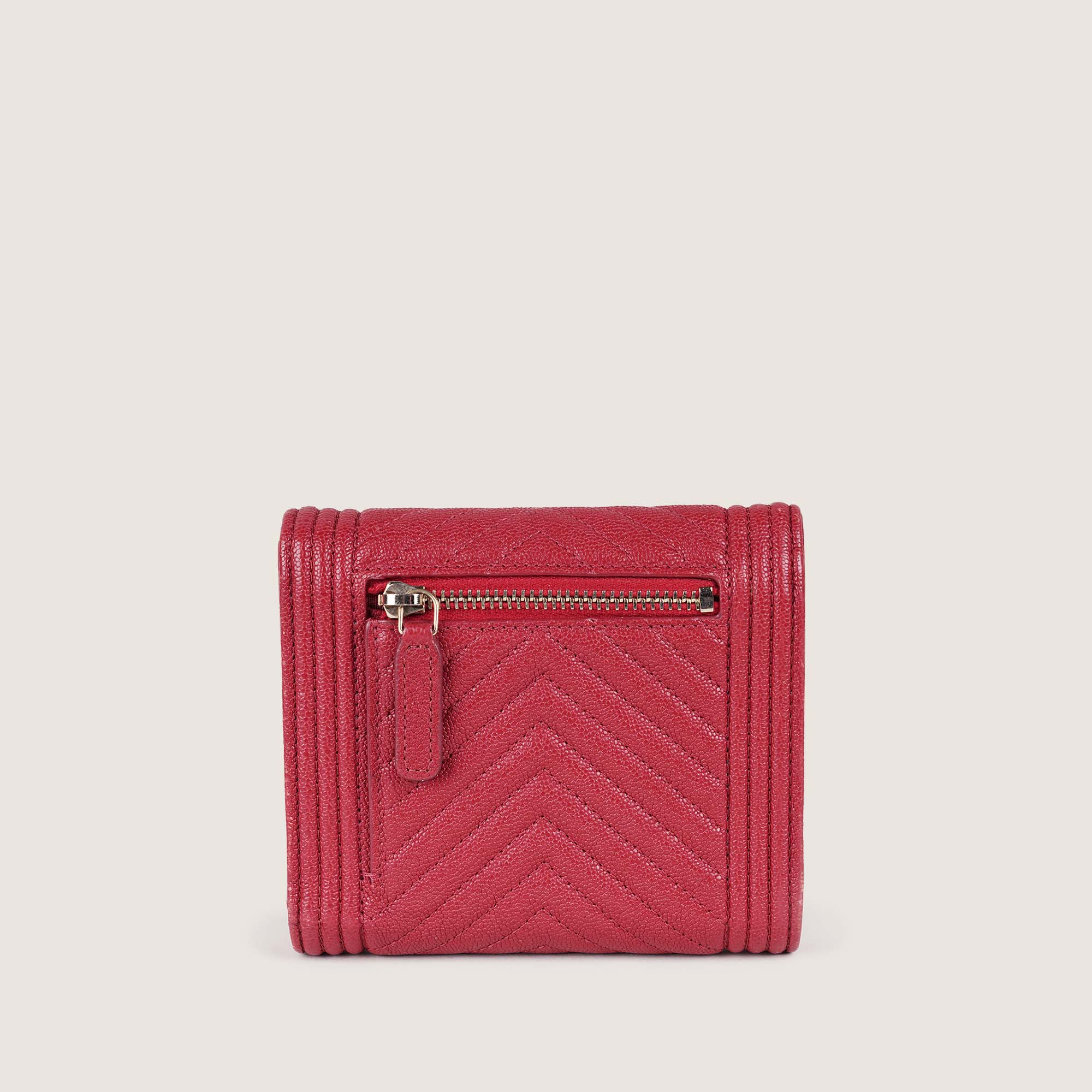 Small Boy Wallet - CHANEL - Affordable Luxury