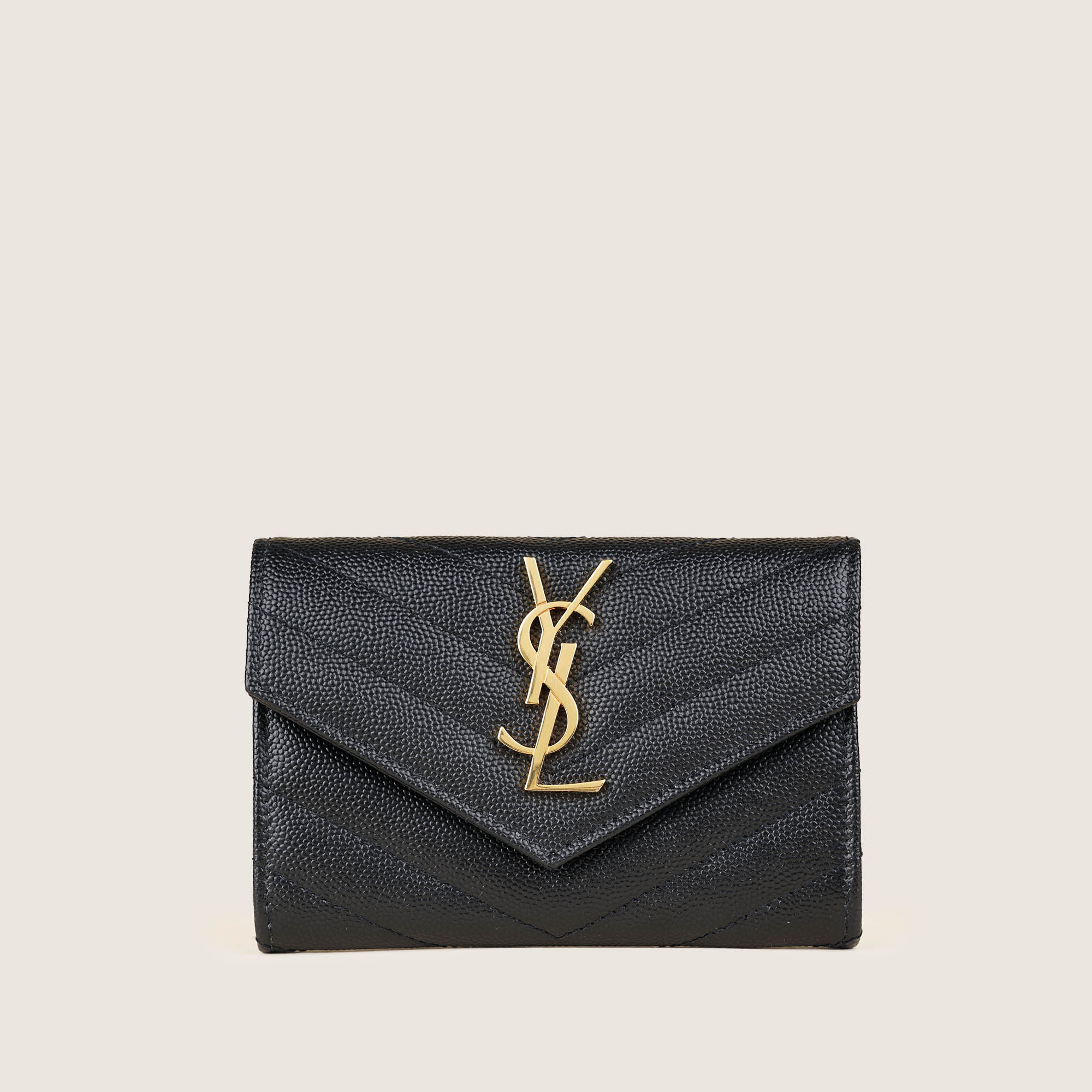 Small Cassandre Envelope Wallet - SAINT LAURENT - Affordable Luxury