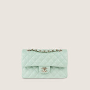 Small Classic Double Flap Bag - CHANEL - Affordable Luxury thumbnail image