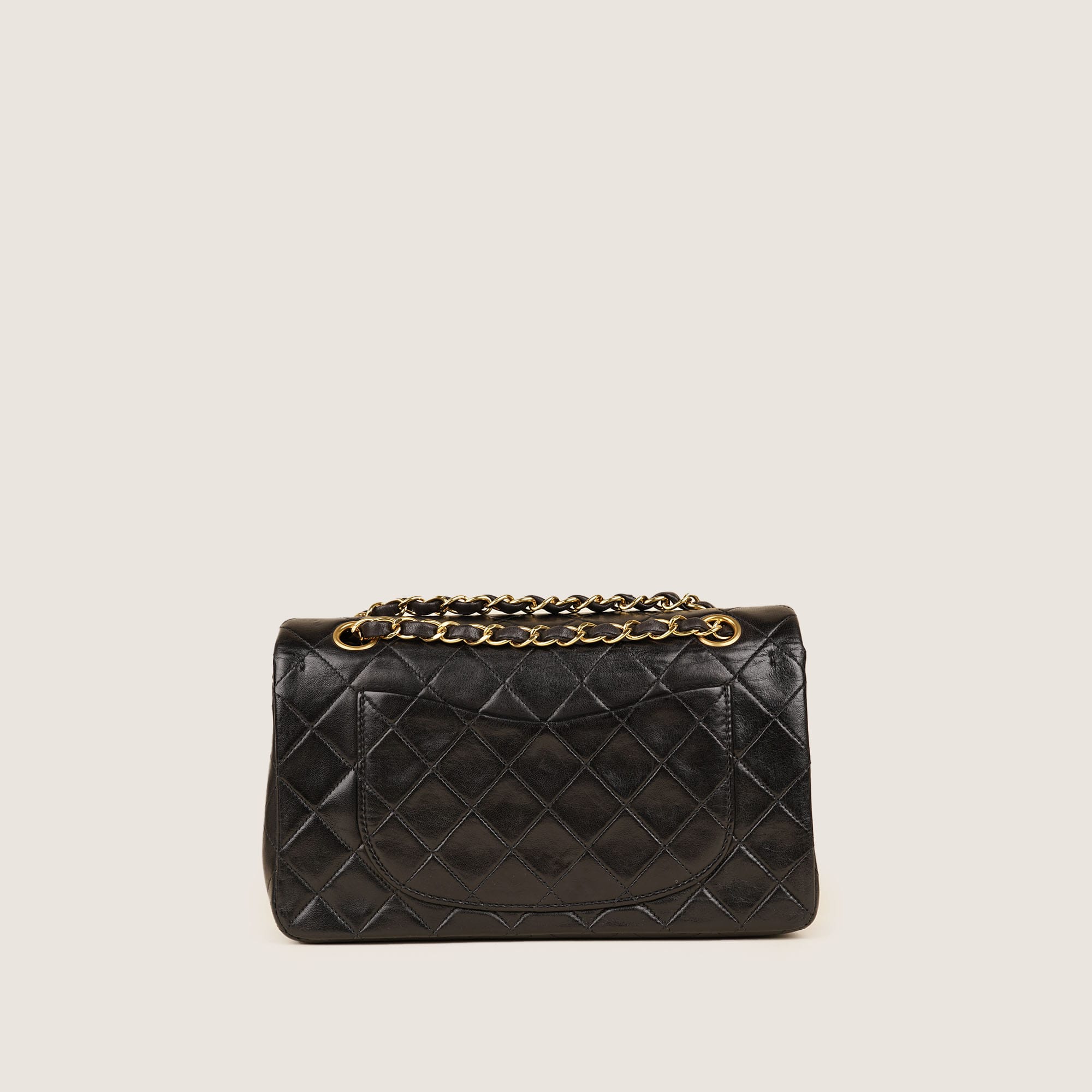 Small Classic Double Flap Bag - CHANEL - Affordable Luxury image