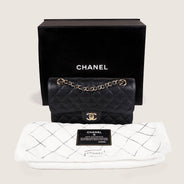 Small Classic Double Flap Bag - CHANEL - Affordable Luxury thumbnail image