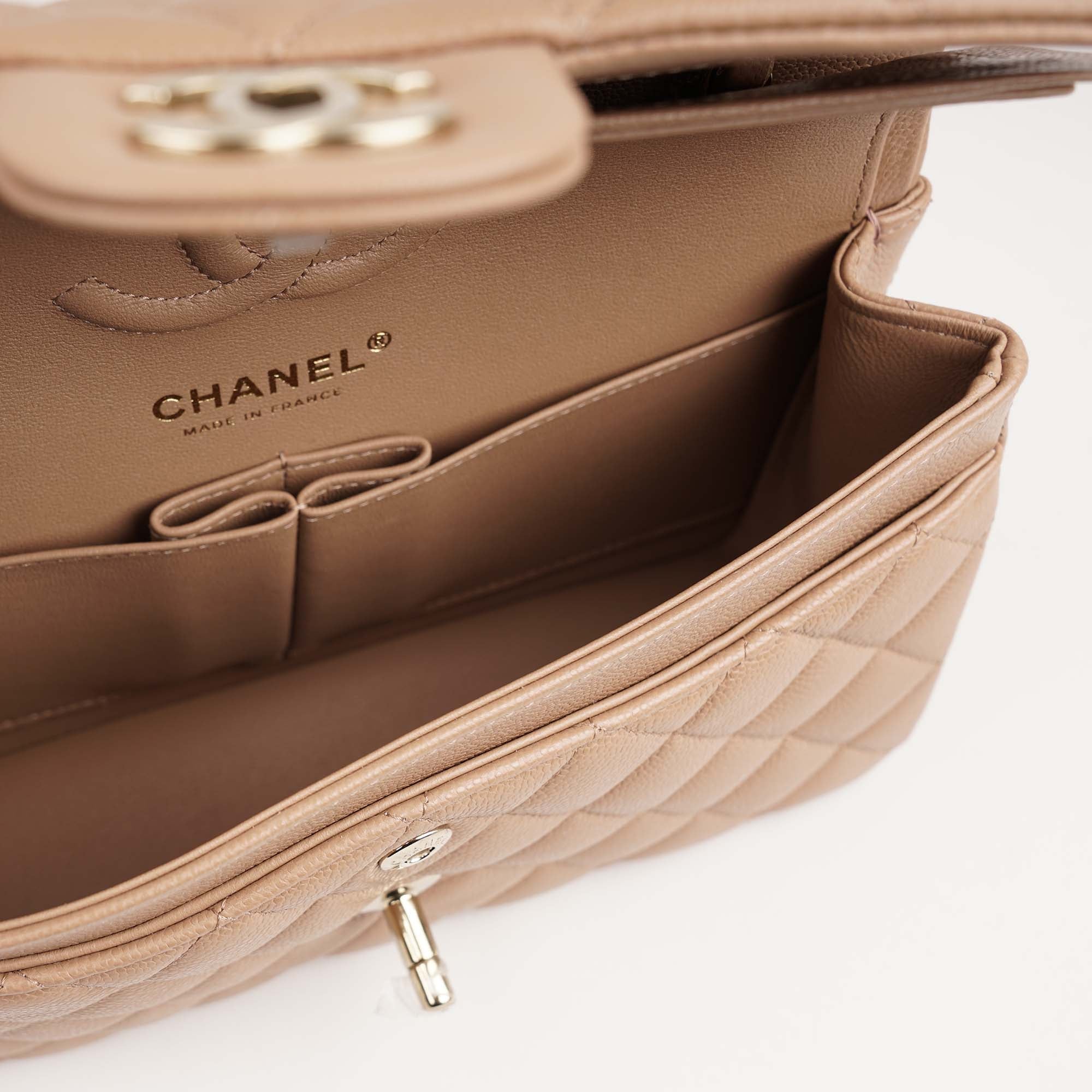 Small Classic Double Flap Bag - CHANEL - Affordable Luxury image