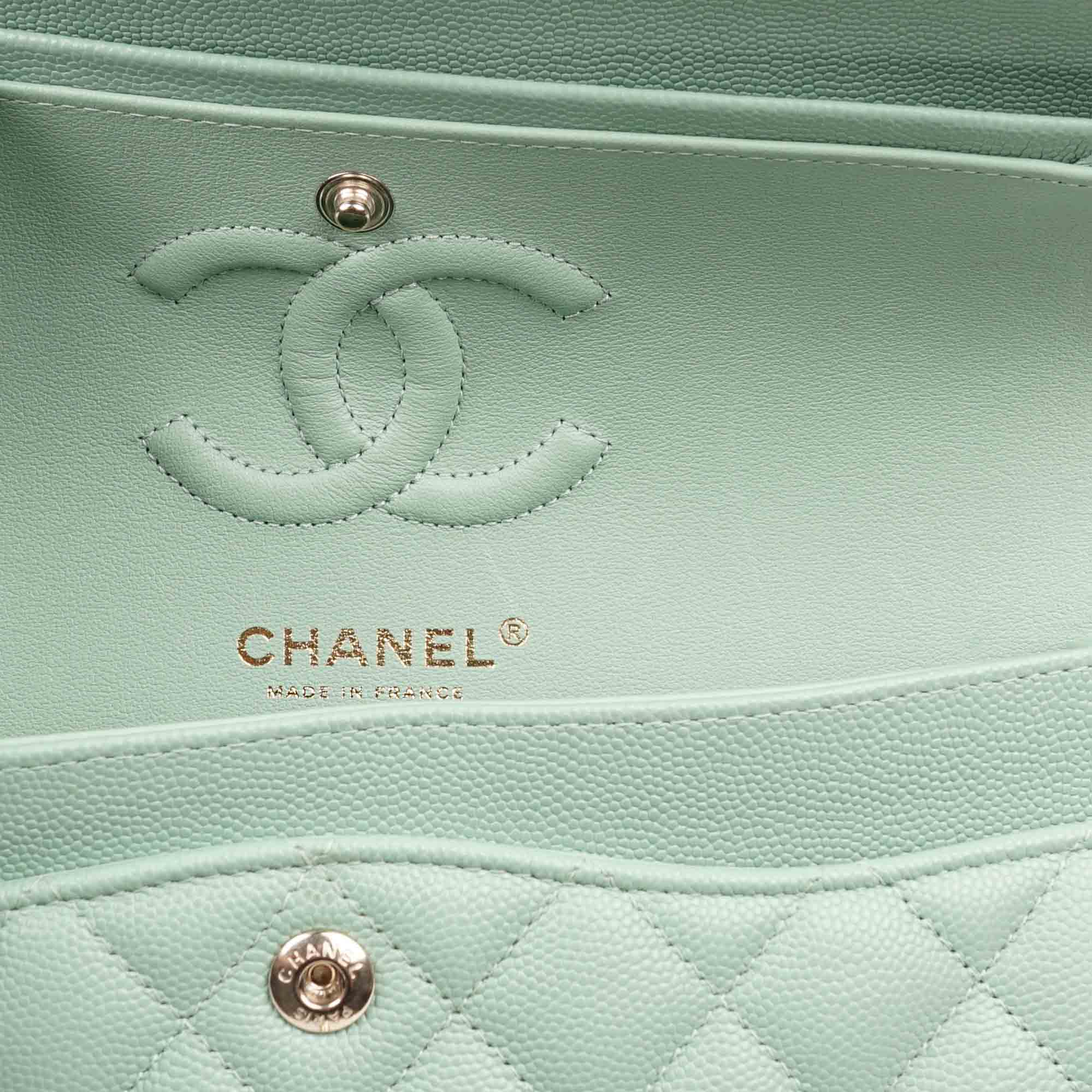 Small Classic Double Flap Bag - CHANEL - Affordable Luxury image