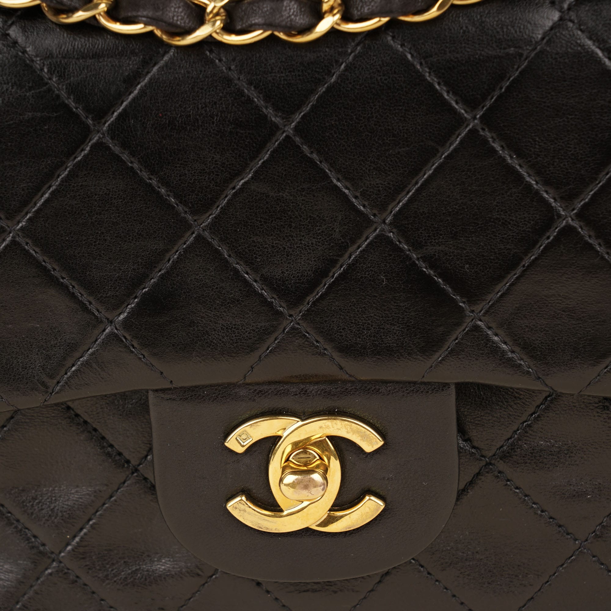 Small Classic Double Flap Bag - CHANEL - Affordable Luxury image