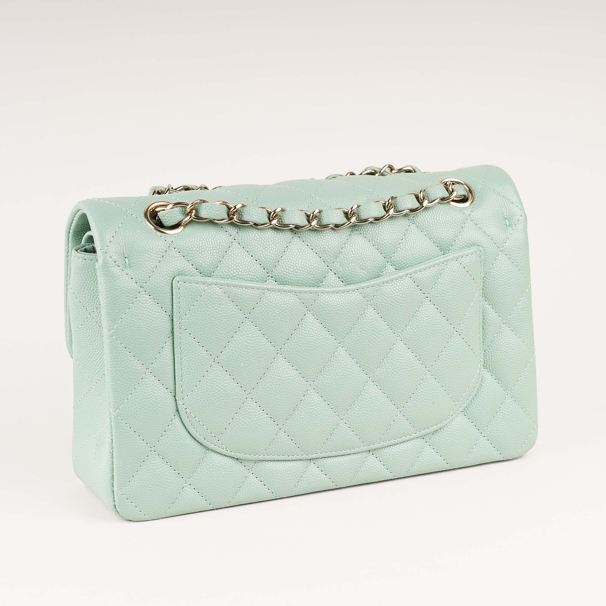 Small Classic Double Flap Bag - CHANEL - Affordable Luxury image