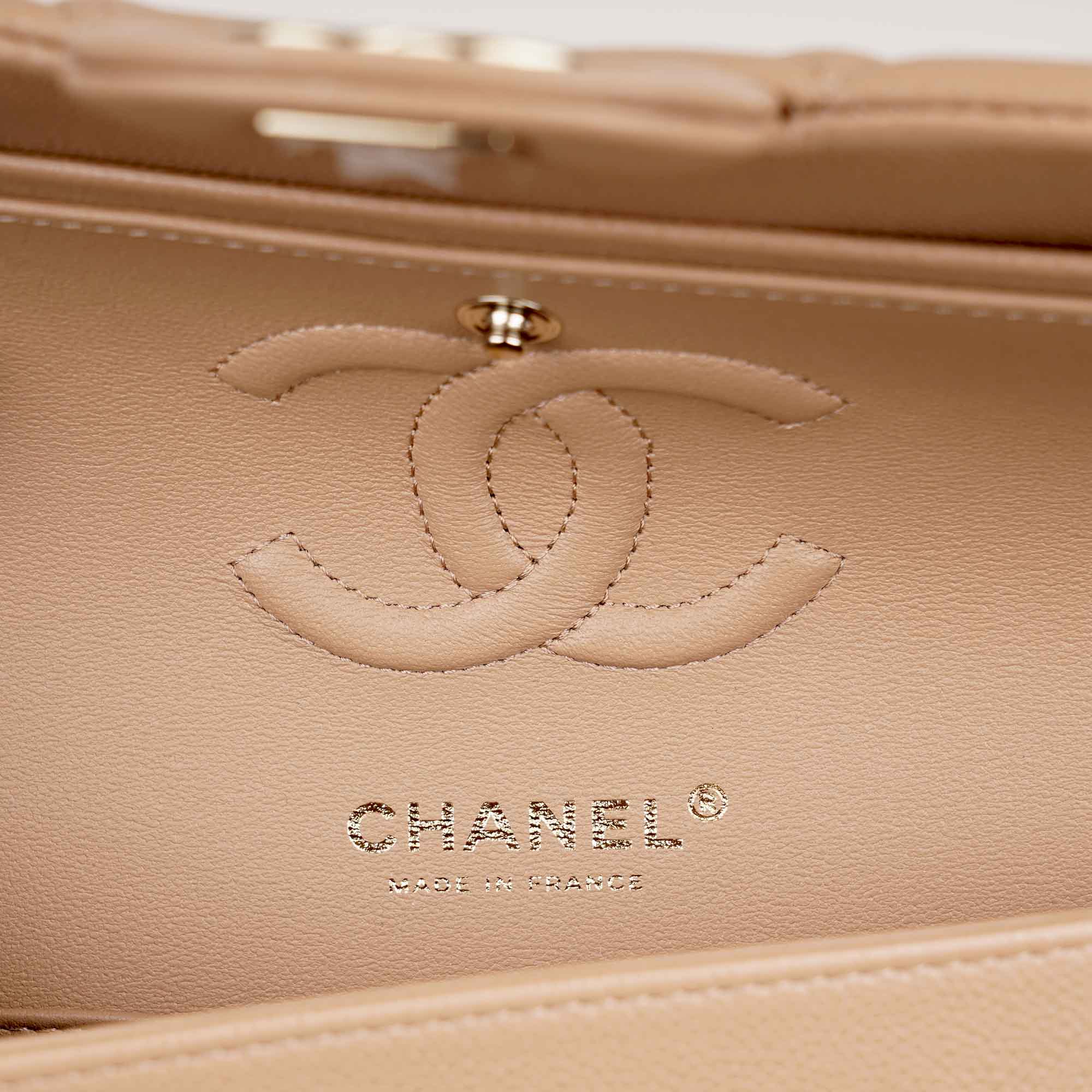 Small Classic Double Flap Bag - CHANEL - Affordable Luxury image