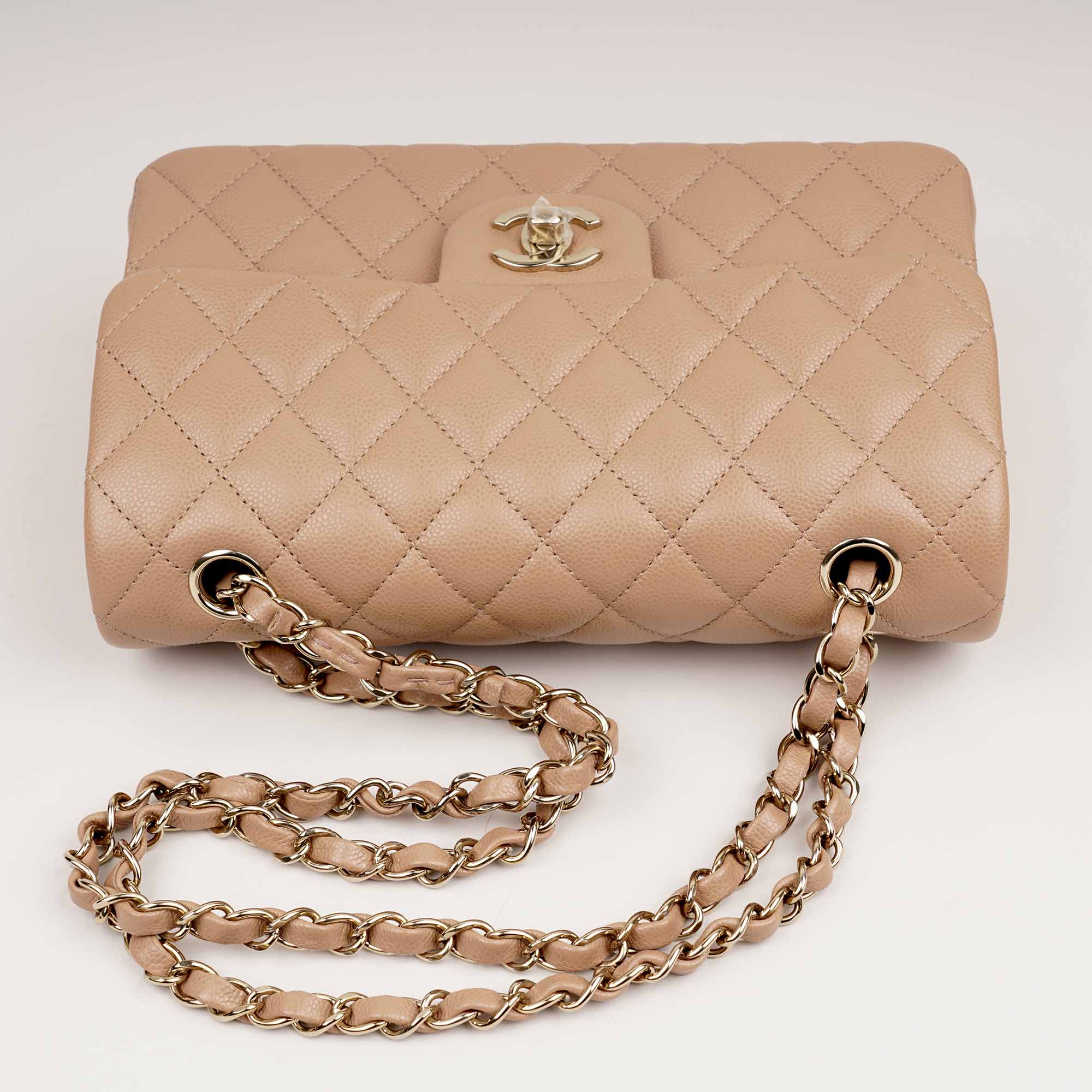 Small Classic Double Flap Bag - CHANEL - Affordable Luxury image