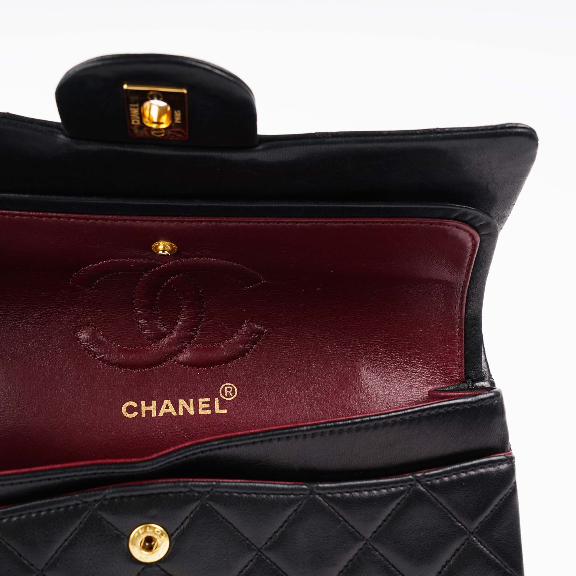 Small Classic Double Flap Bag - CHANEL - Affordable Luxury image